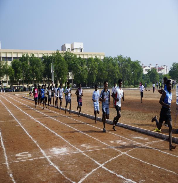 1500 M Boys - State Level Intercollegiate Sports Meet Sponsored by The Tamil Nadu Dr. MGR Medical University, Chennai, on 08 - 10 Dec 2017