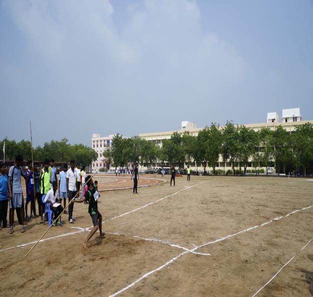 Javelin Throw (Boys) - State Level Intercollegiate Sports Meet Sponsored by The Tamil Nadu Dr. MGR Medical University, Chennai, on 08 - 10 Dec 2017
